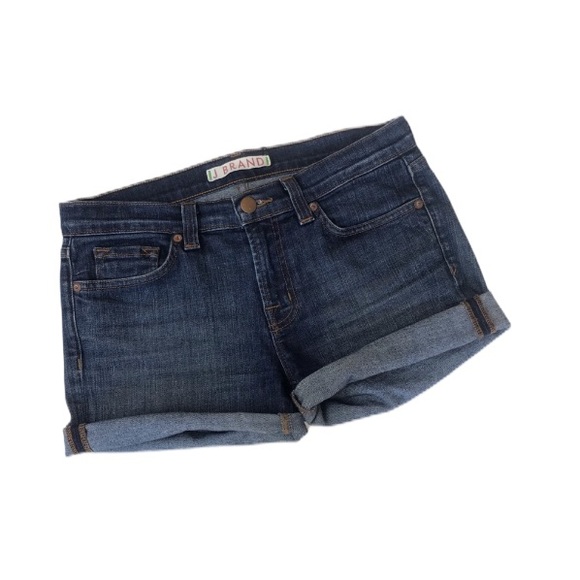 J Brand Pants - J Brand Saturn Cuffed Shorts Medium Wash Size 27/4